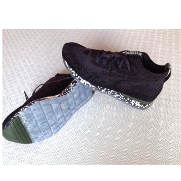 Puma Jamming Cushion Black Forest Night Sneakers. - Picture 5 of 8